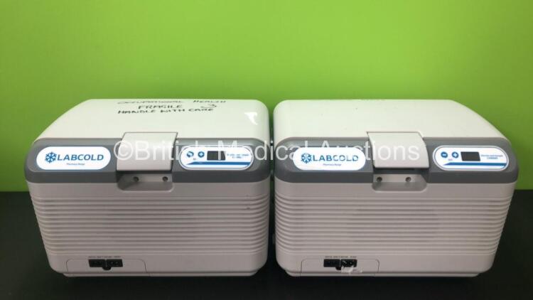 2 x Labcold Ref RPDF0012E Vaccine and Sample Carrier Fridges (Both with No Power)
