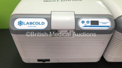 2 x Labcold Ref RPDF0012E Vaccine and Sample Carrier Fridges (Both with No Power) - 2