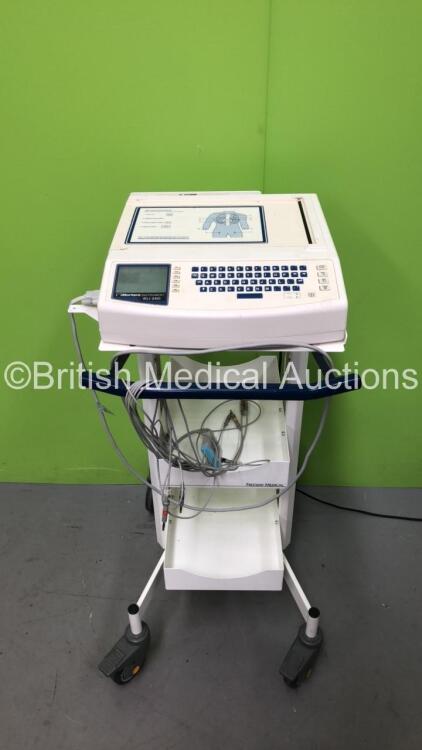 Mortara Instrument ELI 250 ECG Machine on Stand with 1 x 10-Lead ECG Lead (Powers Up) *105462275163*