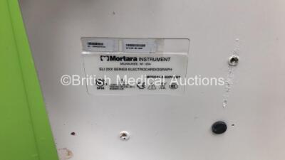 Mortara Instrument ELI 250 ECG Machine on Stand with 1 x 10-Lead ECG Lead (Powers Up) *105462275163* - 4