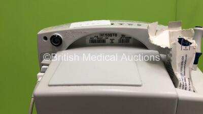 4 x Welch Allyn 53N00 Vital Signs Monitors on Stands (All Power Up) *C* - 4