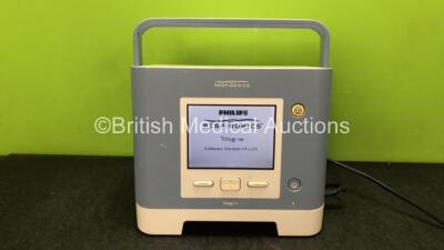 Respironics Trilogy 100 Ventilator Software Version 14.02.05 with 1 x Philips Ref 1055804 Battery (Powers Up) *SN TV109092518*