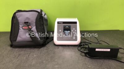 Breas Vivo 2 Ventilator with 1 x AC Power Supply in Carry Bag *Mfd 04-2020* (Powers Up) *SN D150780*