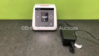 Breas Vivo 2 Ventilator with 1 x AC Power Supply *Mfd 04-2020* (Powers Up) *SN D160791*