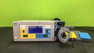 ERBE VIO 200S Electrosurgical Unit Software Version V 1.2.1 with 1 x Footswitch and 1 x Monopolar Connection Cable (Powers Up)