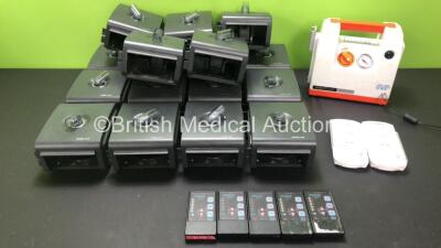 Mixed Lot Including 5 x G Rutter RS7 Nerve Stimulators (1 x Missing Casing - See Photos) 2 x Biotronik Reocor S Pacemakers (Both Power Up) 1 x Quick Clear Rescue Suction Unit (Powers Up) and 16 x Respironics System One Humidifiers *SN 4085 / 5008 / 5004 /