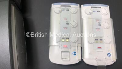 Mixed Lot Including 5 x G Rutter RS7 Nerve Stimulators (1 x Missing Casing - See Photos) 2 x Biotronik Reocor S Pacemakers (Both Power Up) 1 x Quick Clear Rescue Suction Unit (Powers Up) and 16 x Respironics System One Humidifiers *SN 4085 / 5008 / 5004 / - 2