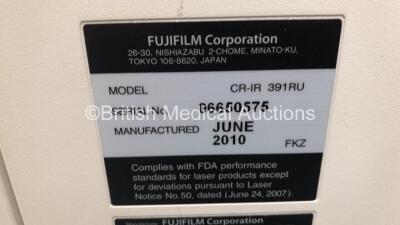 Fujifilm FCR Prima CR-IR 391RU CR Reader (Powers Up) - 3