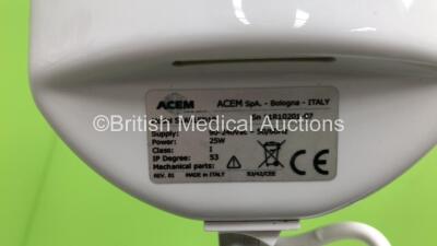 ACEM Examination Light on Stand (Powers Up with Some Damage - See Photos) *IIR10201-07* - 2