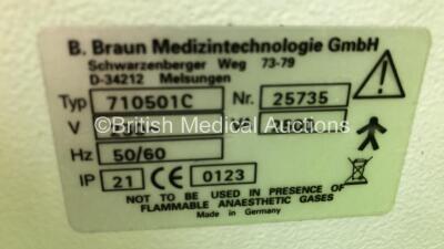 2 x B-Braun Dialog+ Dialysis Machine Software Version 8.28A- Running Hours 53506 - (Both Power Up with 1 x Alarm) - 6