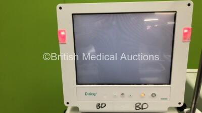 2 x B-Braun Dialog+ Dialysis Machines (Both Power Up with Alarms and Blank Screens) - 3