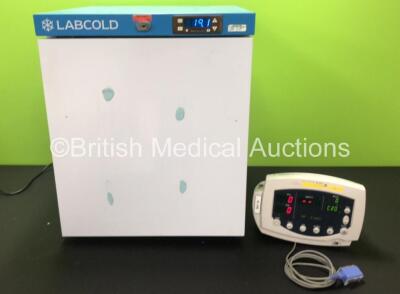 Mixed Lot Including 1 x Welch Allyn 53NTO Patient Monitor and 1 x Labcold Fridge (Both Power Up)