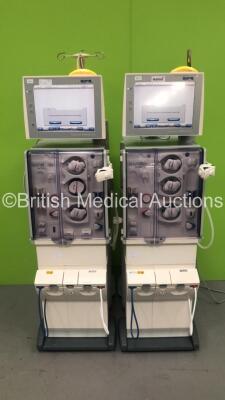 2 x Fresenius Medical Care 5008 Cordiax Dialysis Machines - Software Version 4.57 - Running Hours 45534 / 40961 (Both Power Up) *S/N 6VEA5029 / 6VEA4927*