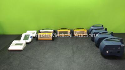 Mixed Lot Including 2 x Omron 711 BP Meters, 1 x Omron M6 Comfort BP Meter, 4 x Datex Ohmeda Trusat Pulse Oximeters and 4 x Pari TurboBOY SX Nebuliser *SN 0197, 20081022573VF, FCCH00115, FCE11360024SA, FCCH10432, FCC09050001SA, 2W15D10477, SW13L05928, SW1