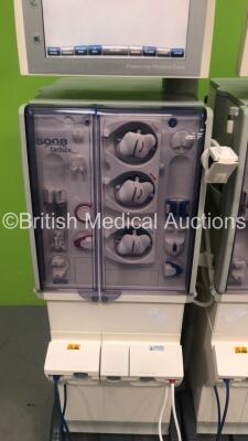 2 x Fresenius Medical Care 5008 Cordiax Dialysis Machines - Software Version 4.57 - Running Hours 31399 / 39222 (Both Power Up) *S/N 5VEA2376 / 5VEA2220 * - 11