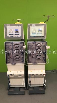 2 x Fresenius Medical Care 5008 Cordiax Dialysis Machines - Software Version 4.57 - Running Hours 31399 / 39222 (Both Power Up) *S/N 5VEA2376 / 5VEA2220 * - 19