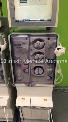 2 x Fresenius Medical Care 5008 Cordiax Dialysis Machines - Software Version 4.57 - Running Hours 31399 / 39222 (Both Power Up) *S/N 5VEA2376 / 5VEA2220 * - 26