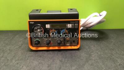 Drager Oxylog 2000 Transport Ventilator with Hose (Untested Due to Missing Power Supply)