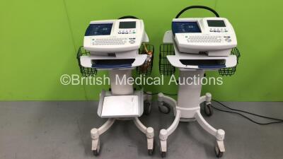 2 x Welch Allyn CP200 ECG Machines (Both Power Up)