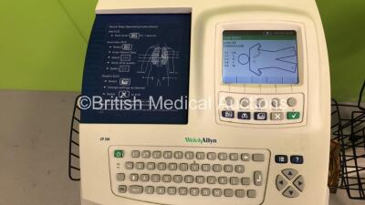 2 x Welch Allyn CP200 ECG Machines (Both Power Up) - 3