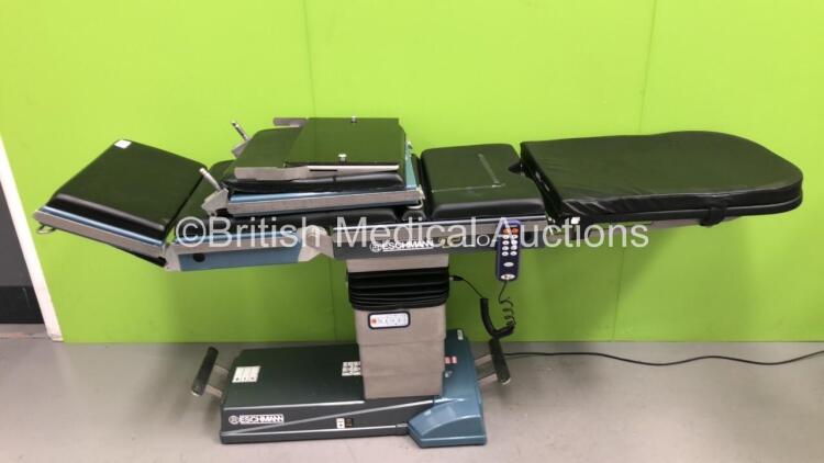 Eschmann T20-s Electric Operating Table with Cushions and Controller (Powers Up - Tested Working)