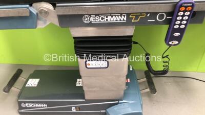 Eschmann T20-s Electric Operating Table with Cushions and Controller (Powers Up - Tested Working) - 2