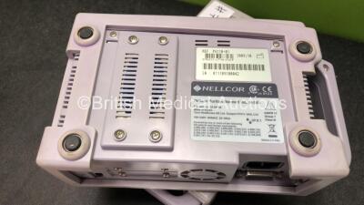 Mixed Lot Including 1 x CSI Criticare SpO2 Comfort Cuff Patient Monitor (Powers Up) 2 x Nellcor N-560 Pulse Oximeters with 10 x SpO2 Leads (Both Power Up) - 5