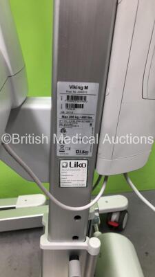 4 x Viking M Electric Patient Hoists with 4 x Batteries and 4 x Controllers (3 x Power Up, 1 x No Power) - 5