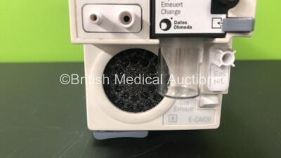 GE Datex Ohmeda E-CAiOV Module Including Spirometry and D Fend Water Trap Options *Mfd 2005* - 2