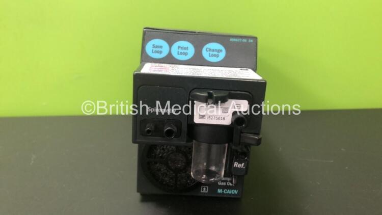 GE Datex Ohmeda Type M-CAiOV..03 Gas Module with Spirometry and D-Fend Water Trap Options *Mfd 2002*