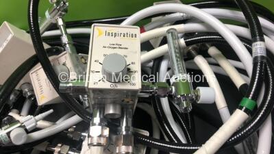 10 x Inspiration Healthcare Low Flow Air-Oxygen Blenders and Hoses *C* - 2