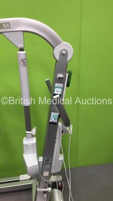 4 x Viking M Electric Patient Hoists with 2 x Batteries and 2 x Controllers (2 x Power Up, 2 x No Power) - 3