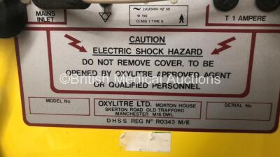 Mixed Lot Including 1 x Siemens SC7000 Patient Monitor with ECG Lead and Power Supply (Powers Up) 1 x ConMed 26 Inch HD 1080p Monitor (Untested Due to No Power Supply) and 1 x Oxylitre Victor-Vac Suction Unit with 2 x Cups and Hoses (Powers Up, 1 x Missin - 7