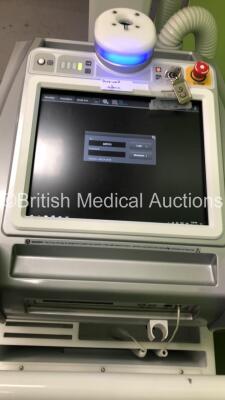 DRGEM Topaz-32D Mobile X-Ray with DRGEM Wireless Digital Flat Panel Detector Model Mano4336W (Powers Up with Key - Key Included) *S/N DRK205171A* **Mfd 05/2020** - 2