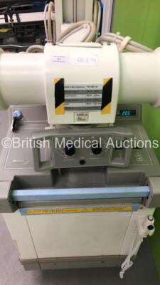 GE AMX 4 Plus - IEC Mobile X-Ray Model No 2275938 (Powers Up with Key - Key Included - General Marks / Damage to Machine - See Pictures) *S/N 979340WK7* **Mfd 04/2003** - 5