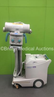 Shimadzu Mobile Art Plus Mobile X-Ray System MUX-100H (Powers Up with Key - Key Included) *S/N 0262Z16704* **Mfd 02/2007**