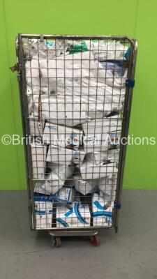 Cage of Face Masks, Hand Sanitiser and Tubing (Cage Not Included)