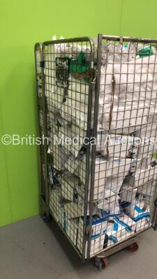 Cage of Face Masks, Hand Sanitiser and Tubing (Cage Not Included) - 3