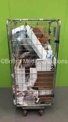 Cage of Consumables Including Genesys Banded Bags, McGrath MAC 2 Laryngoscope Blades and Smith and Nephew Renasys Go (Cage Not Included - Out of Date)
