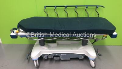Stryker 1105 Prime Series Patient Trolley with Mattress (Hydraulics Tested Working)