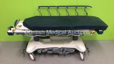 Stryker 1105 Prime Series Patient Trolley with Mattress (Hydraulics Tested Working)