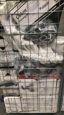 Cage of Consumables Including Curitan Sanitiser, Face Masks and Protective Goggles (Cage Not Included) - 4