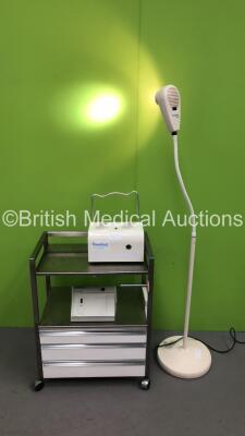 Smith and Nephew Workstation with Welch Allyn LS-150 Patient Examination Lamp and 1 x Formthotic Conditioning Machine (All Powers Up)