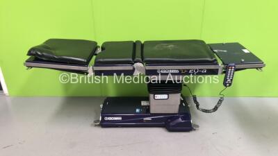 Eschmann Ref.T202212101 Electric Operating Table with Cushions and Controller (Powers Up - Tested Working with 1 x Missing Cushion)