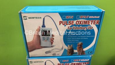 Mixed Lot Including 22 x Entonox Valves, 2 x Oxi-Pulse 3300MDD Pulse Oximeters with Finger Sensors, 1 x Nellcor N-20 Pulse Oximeter with Finger Sensor, 2 x Newtech NT1A-V Pulse Oximeters with Accessories, 4 x Aircast Ankle Braces, 2 x Medix Hi-Flo Nebulis - 8