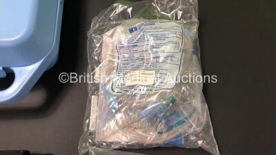 Mixed Lot Including 22 x Entonox Valves, 2 x Oxi-Pulse 3300MDD Pulse Oximeters with Finger Sensors, 1 x Nellcor N-20 Pulse Oximeter with Finger Sensor, 2 x Newtech NT1A-V Pulse Oximeters with Accessories, 4 x Aircast Ankle Braces, 2 x Medix Hi-Flo Nebulis - 16