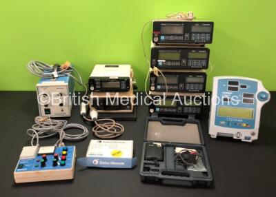 Mixed Lot Including 1 x Kendall Aerodyne Thermo Plus with Cables, 1 x Millar 20 MHz Pulsed Doppler Velocimeter MDV-20, 1 x Ohmeda Biox 3740 Pulse Oximeter, 1 x Site-Rite II Imaging Unit, 4 x Ohmeda Biox 3700e Pulse Oximeters and 1 x Dinamap Compact TS Cri