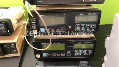 Mixed Lot Including 1 x Kendall Aerodyne Thermo Plus with Cables, 1 x Millar 20 MHz Pulsed Doppler Velocimeter MDV-20, 1 x Ohmeda Biox 3740 Pulse Oximeter, 1 x Site-Rite II Imaging Unit, 4 x Ohmeda Biox 3700e Pulse Oximeters and 1 x Dinamap Compact TS Cri - 6