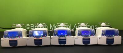 5 x Fresenius Kabi Volumat Agilia GB Infusion Pumps (All Power Up)