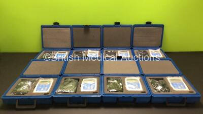 12 x Smiths Medical CADD-Legacy Duodopa 1400 Pumps in Cases (Excellent Condition - 8 in Photo, 12 in Total)